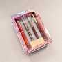 Red And Burgundy Rose Gold Four Piece Pen Gift Set, thumbnail 6 of 9