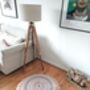 Elegant Round Mandala Floor Cushion Cover, thumbnail 9 of 9