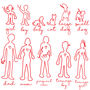 Personalised Family Portrait Print, thumbnail 5 of 5