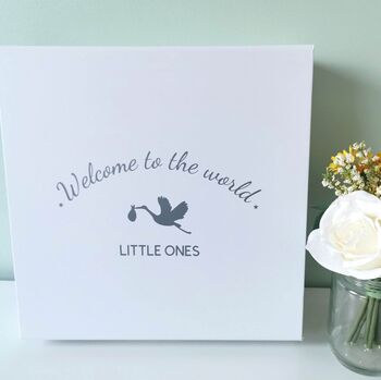 Personalised New Baby Twins Unisex Gift Hamper, 4 of 9