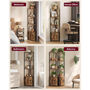 Five Tier Corner Shelf Storage Cabinet, thumbnail 5 of 7