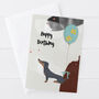Dog Happy Birthday Card, thumbnail 2 of 2