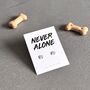 Never Alone Paw Earrings In Sterling Silver, thumbnail 3 of 5