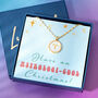 Gold Plated Mother Of Pearl Zodiac Necklace, thumbnail 1 of 11
