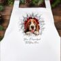 Personalised Christmas Basset Hound Break Through, thumbnail 4 of 10