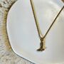 Cowboy Boot Gold Necklace, thumbnail 4 of 4