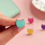 Mini Cat Pin Badge, thumbnail 6 of 11