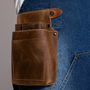 Leather Tool Bag For Belt, thumbnail 2 of 10