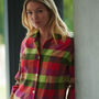 Women's 'Eskdale' Check Brushed Cotton Pyjama Set, thumbnail 3 of 3