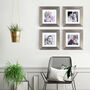 Square Silver Frame Gallery Wall Collection, thumbnail 3 of 4