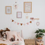 Bow Initial Banner Personalised Nursery Decor, thumbnail 3 of 7