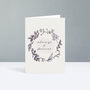 Floral Personalised Greeting Card, thumbnail 1 of 9