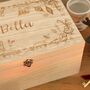 Personalised Name Wooden Christmas Eve Box, thumbnail 6 of 6