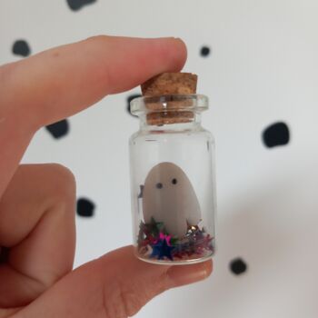 Cute Ghost Keepsake Mini Jar, 2 of 3
