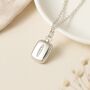 Personalised Sterling Silver Child’s Rectangle Locket Necklace, thumbnail 4 of 7