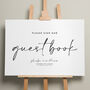 Romantic Wedding Guest Book Sign 'Phoebe', thumbnail 1 of 9
