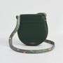 Into The Woods Green Saddle Bag, thumbnail 3 of 5