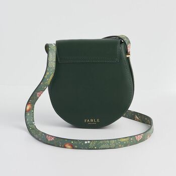 Into The Woods Green Saddle Bag, 3 of 5