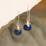 Lapis Lazuli Drop Earrings, thumbnail 3 of 4
