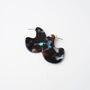 Coral Mini Teardrop Earrings, thumbnail 5 of 6