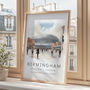 Birmingham City Print Of The Bull Ring, thumbnail 3 of 7