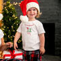 Personalised Welly Boot Christmas Pyjamas, thumbnail 1 of 4