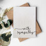 Star Sympathy Plantable Seed Paper Card, thumbnail 1 of 2