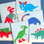 Dinosaur Christmas Cards, thumbnail 10 of 10