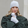 Cashmere Beanie And Wrist Warmer Gift Set, thumbnail 5 of 12