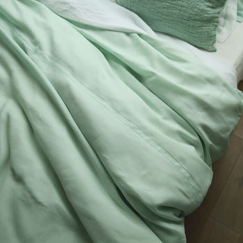 Bed Linen Set With Piping By LinenMe | notonthehighstreet.com