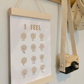 'I Feel' My Emotions Children's Print, 6 of 8