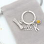 2026 Graduation Keyring, Personalised Gift Keepsake, thumbnail 2 of 9