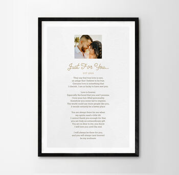 Use Your Own Wedding Photo Collage Print, 8 of 8