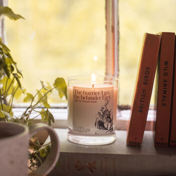 White Rabbit Alice In Wonderland Candle Gift, 6 of 7