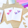 Card Making Kit Mini Love Hearts | Iris Folding, thumbnail 5 of 5
