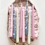 Hand Painted Pink Ballet Candles, thumbnail 3 of 9