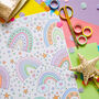 Fun Rainbow Wrapping Paper, thumbnail 1 of 2