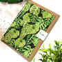 Green Jungle Plant Leaf Card, thumbnail 1 of 9