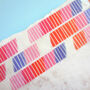 Brushy Stripes Washi Tape Juicy Stripes, thumbnail 3 of 5