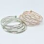 Winding Sparkle And Pearl Bangle, thumbnail 1 of 6