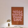 Disco House Funk Soul Music Print | Music Poster | Event Print | Wall Art | A5 A4 A3 | Bold | Typographic | Quote | Wall Decor |, thumbnail 8 of 9
