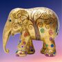 'Tree Of Life' Hand Painted Limited 15cm Elephant, thumbnail 3 of 8