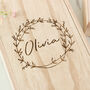 Personalised Wooden Jewellery Box With Mirror, thumbnail 4 of 8
