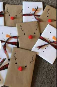 Plain Brown Christmas Wrapping Paper Roll 8m Roll, 3 of 9