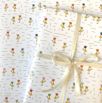 Baby Bird Gift Wrapping Paper, 2 of 12