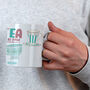Personalised Four Tea Tea Mug 40th Birthday Gift, thumbnail 4 of 6