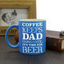 Coffee Or Beer Personalised Mug, thumbnail 1 of 3