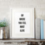 Personalised Favourite Quote Print, thumbnail 10 of 12