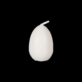 Egg Shaped Candle With Yellow Yolk Centre | Easter Gift And Decor, 2 of 4