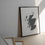 'Your Feet May Leave' Scottish Print, thumbnail 2 of 3